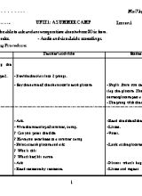 Giáo án Tiếng Anh Lớp 5 - Tuần 1 đến 5 - Mai Thị Thúy